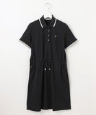 【23区 ゴルフ/NIJYUSANKU GOLF】の【WOMEN】【吸水速乾/UVカット】1枚で様になる!待望のポロシャツ ワンピース ストレッチ性抜群 ブラック系|ID: prp329100004466439 ipo3291000000031834608