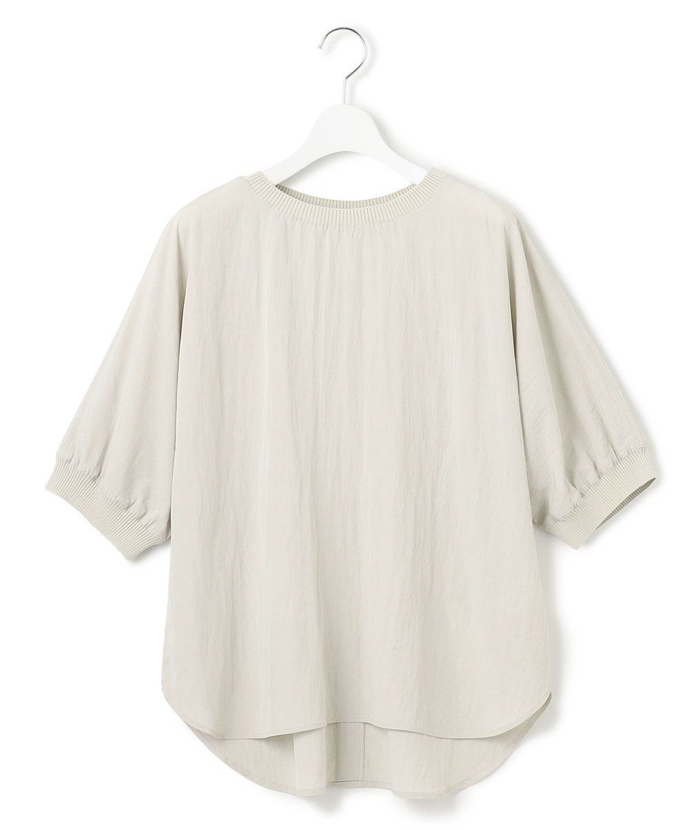 【ジェイプレスヨークストリート/J.PRESS YORK STREET】の【WOMEN】ワッシャードルマン ブラウス インテリア・キッズ・メンズ・レディースファッション・服の通販 founy(ファニー) 　ファッション　Fashion　レディースファッション　Ladies' Fashion Online　トップス・カットソー　Tops/Tshirt　シャツ/ブラウス　Shirts/Blouses　セットアップ　Set Up　タンブラー　Tumbler　バランス　Balance　フォルム　Form　再入荷　Restock/Back In Stock/Re Arrival　夏　Summer　春　Spring　S/S・春夏　Ss・Spring/Summer　ライトグレー系|ID: prp329100004466495 ipo3291000000032653106