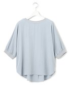 【ジェイプレスヨークストリート/J.PRESS YORK STREET】の【WOMEN】ワッシャードルマン ブラウス ダルブルー系|ID: prp329100004466495 ipo3291000000032653108