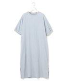 【ジェイプレスヨークストリート/J.PRESS YORK STREET】の【WOMEN】ワッシャーニットコンビ ワンピース ダルブルー系|ID: prp329100004466504 ipo3291000000031345556