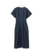 【ジェイプレスヨークストリート/J.PRESS YORK STREET】の【WOMEN】リネンライクイージーフィット ワンピース ネイビー系|ID: prp329100004466508 ipo3291000000032039946