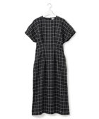 【ジェイプレスヨークストリート/J.PRESS YORK STREET】の【WOMEN】リネンライクイージーフィット ワンピース ブラック系3|ID: prp329100004466508 ipo3291000000032039947