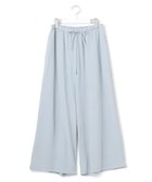 【ジェイプレスヨークストリート/J.PRESS YORK STREET】の【WOMEN】ワッシャーリラックス ワイドパンツ ダルブルー系|ID: prp329100004466515 ipo3291000000032647125
