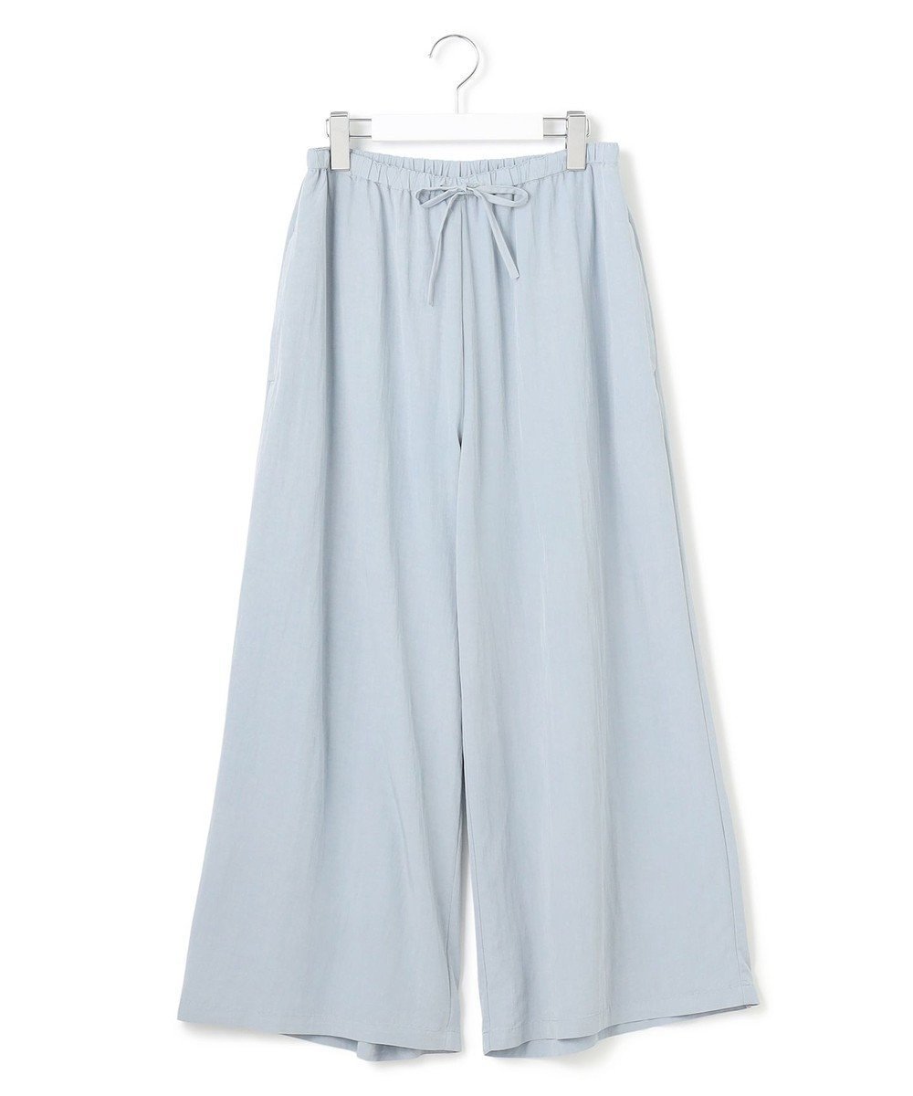 【ジェイプレスヨークストリート/J.PRESS YORK STREET】の【WOMEN】ワッシャーリラックス ワイドパンツ インテリア・キッズ・メンズ・レディースファッション・服の通販 founy(ファニー) 　ファッション　Fashion　レディースファッション　Ladies' Fashion Online　パンツ　Pants　春　Spring　カラフル　Colorful　サンダル　Sandals　シューズ　Shoes　シンプル　Simple　スニーカー　Sneakers　ソックス　Socks　タンブラー　Tumbler　ドレープ　Drape　ドローストリング　Drawstring　バレエ　Ballet　ポケット　Pocket　ワイド　Wide　S/S・春夏　Ss・Spring/Summer　おすすめ　Recommend　夏　Summer　ダルブルー系|ID: prp329100004466515 ipo3291000000032647125