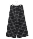 【ジェイプレスヨークストリート/J.PRESS YORK STREET】の【WOMEN】リネンライクリラックス ワイドパンツ ブラック系3|ID: prp329100004466519 ipo3291000000032040111