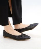 【ポインター/Pointer】の【本革/滑りにくい】編み込みパンプス 人気、トレンドファッション・服の通販 founy(ファニー) ファッション Fashion レディースファッション WOMEN thumbnail ブラック|ID: prp329100004466524 ipo3291000000032108232