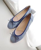 【ポインター/Pointer】の日本製 本革バレエシューズ デニム|ID: prp329100004466541 ipo3291000000033630307