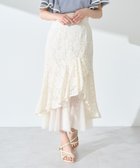 【アースミュージックアンドエコロジー/earth music&ecology】のチュールレイヤードレースマーメイドスカート Off White|ID: prp329100004466642 ipo3291000000031346556