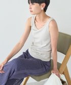 【アメリカンホリック/AMERICAN HOLIC】のラメテレコタンクトップ Gray Beige|ID: prp329100004466683 ipo3291000000033318221