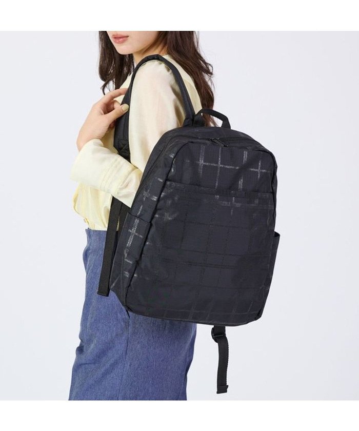 【レスポートサック/LeSportsac】のDAILY BACKPACK/シャドウチェック インテリア・キッズ・メンズ・レディースファッション・服の通販 founy(ファニー) https://founy.com/ ファッション Fashion レディースファッション Fashion for Women バッグ Bags おすすめ Recommended / Our Picks クラシカル Classical, Vintage-Inspired シンプル Simple, Minimal チェック Check, Plaid, Tartan ポケット Pocket, Pocket Detail リュック Backpack, Rucksack ビジネス 仕事 通勤 Business / Work / Commuting |ID: prp329100004466760 ipo3291000000032771430