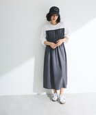 【グリーンパークス/Green Parks】のシャーリングドッキングワンピース Gray|ID: prp329100004466800 ipo3291000000032507420
