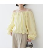 【アメリカンホリック/AMERICAN HOLIC】のイージーケアオフショルダーギャザーブラウス Yellow|ID: prp329100004466820 ipo3291000000031963319