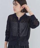 【グリーンパークス/Green Parks】の衿つきメッシュニットプルオーバー 人気、トレンドファッション・服の通販 founy(ファニー) ファッション Fashion レディースファッション Ladies' Fashion Online トップス・カットソー Tops/Tshirt ニット Knit Tops プルオーバー Pullover アクリル Acrylic セーター Sweater ポケット Pocket 夏 Summer 春 Spring S/S・春夏 Ss・Spring/Summer 羽織 Haori thumbnail Dark Navy|ID: prp329100004466837 ipo3291000000032656845