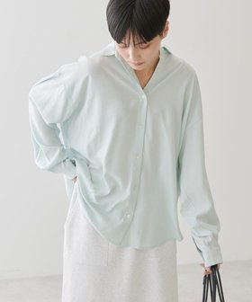 【アメリカンホリック/AMERICAN HOLIC】のサラックールバックタックシャツ 人気、トレンドファッション・服の通販 founy(ファニー) ファッション Fashion レディースファッション WOMEN トップス・カットソー Tops/Tshirt シャツ/ブラウス Shirts/Blouses おすすめ Recommend シンプル Simple ストライプ Stripe ポケット Pocket 再入荷 Restock/Back In Stock/Re Arrival 夏 Summer 春 Spring S/S・春夏 Ss・Spring/Summer |ID:prp329100004466852