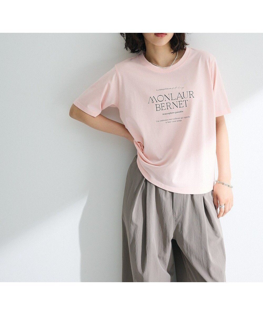【グリーンパークス/Green Parks】のBP フェミニンロゴレギュラーTシャツ インテリア・キッズ・メンズ・レディースファッション・服の通販 founy(ファニー) 　ファッション　Fashion　レディースファッション　Fashion for Women　トップス・カットソー　Cut & Sew Tops　シャツ・ブラウス・オフィスカジュアル　Elegant Blouses & Button-Ups　ロングTシャツ・Tシャツ　Longline T-Shirts & Tees　カットソー・ベーシックTシャツ　Cut-and-Sewn Tops / Stretch Tees & Basics　おすすめ　Recommended / Our Picks　カットソー　Cut and Sewn Top　フェミニン　Feminine, Girly　ベーシック　Basic, Essential　ポケット　Pocket, Pocket Detail　再入荷　Restock / Back in Stock　夏　Summer　春　Spring　S/S・春夏　SS, Spring/Summer, Warm Season　Pink|ID: prp329100004466896 ipo3291000000033384322
