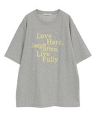 【グリーンパークス/Green Parks】の・ELENCARE DUE ロゴpt 6分袖TEE Gray Mixture|ID: prp329100004466906 ipo3291000000032366012