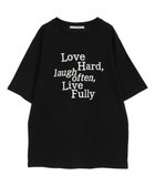 【グリーンパークス/Green Parks】の・ELENCARE DUE ロゴpt 6分袖TEE Black|ID: prp329100004466906 ipo3291000000032366013