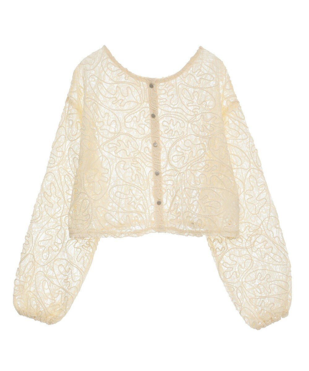 【グリーンパークス/Green Parks】の・ELENCARE DUE 2wayコードレースカーデ 人気、トレンドファッション・服の通販 founy(ファニー) 　ファッション　Fashion　レディースファッション　Fashion for Women　トップス・カットソー　Cut & Sew Tops　カーディガン・羽織り　Layered Style Cardigans　おすすめ　Recommended / Our Picks　カーディガン　Cardigan, Knitwear　クロップド　Cropped, Short Length　スリーブ　Sleeve, Long Sleeve / Short Sleeve　トレンド　Trend, Trending Now　ポケット　Pocket, Pocket Detail　レース　Lace, Lace Fabric　夏　Summer　春　Spring　S/S・春夏　SS, Spring/Summer, Warm Season　 other-1|ID: prp329100004466910 ipo3291000000032617513