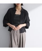 【グリーンパークス/Green Parks】の・SUGAR SPOON ワッシャーキリカエブラウス Black|ID: prp329100004466924 ipo3291000000032734208
