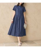 【自由区/JIYU-KU】の【カタログ掲載・接触冷感・洗える】エンブロイダリーローンシャツ ワンピース コバルトブルー|ID: prp329100004466946 ipo3291000000032417835