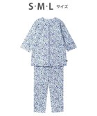 【ワコール/WACOAL】のワコール_リラックス&スリープ パジャマ 7分袖 長袖 長ズボン 綿100%(本体) ミントン レディース NDT255 /ワコール サックス|ID: prp329100004466952 ipo3291000000032676406
