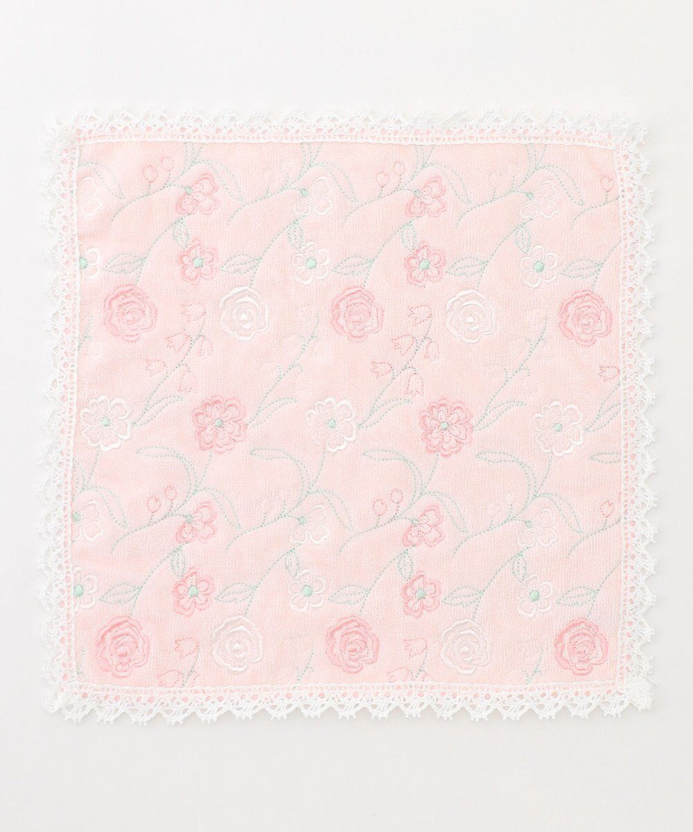 【トッカ/TOCCA】のROMANCE LACE TOWELCHIEF タオルハンカチ インテリア・キッズ・メンズ・レディースファッション・服の通販 founy(ファニー) 　ファッション　Fashion　レディースファッション　Fashion for Women　ミニ財布・二つ折り財布　Wallets & Card Cases　エレガント 上品　Elegant　タオル　Towel, Bath Towel　ハンカチ　Handkerchief, Hanky　ハンド　Hand, Handmade　人気　Popular, Best Seller　財布　Wallet, Purse　ピンク系|ID: prp329100004466958 ipo3291000000035548347