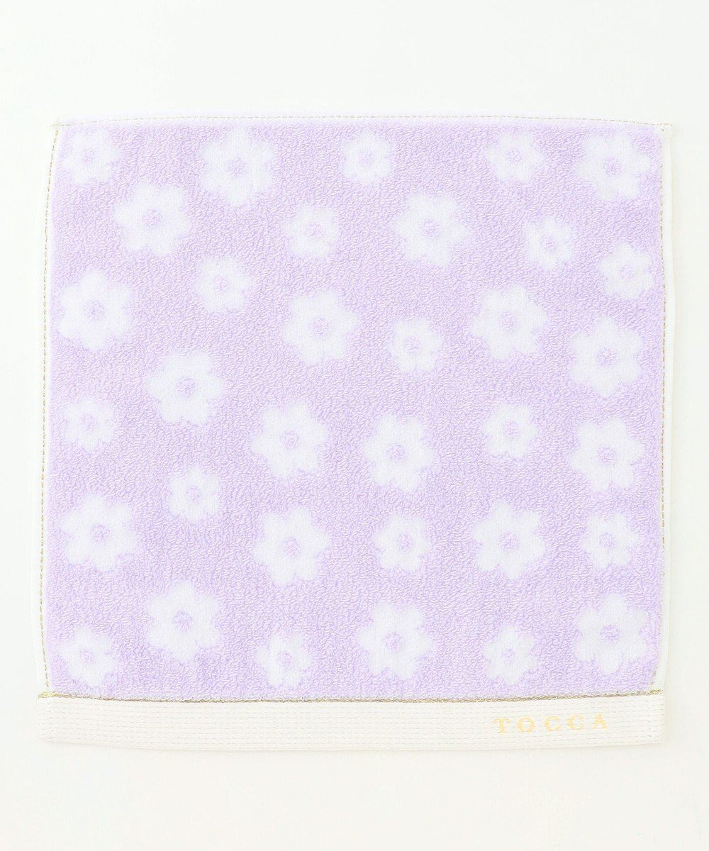 【トッカ/TOCCA】のSWEET FLOWER TOWELCHIEF タオルハンカチ インテリア・キッズ・メンズ・レディースファッション・服の通販 founy(ファニー) 　ファッション　Fashion　レディースファッション　Fashion for Women　ミニ財布・二つ折り財布　Wallets & Card Cases　シンプル　Simple, Minimal　タオル　Towel, Bath Towel　ハンカチ　Handkerchief, Hanky　ハンド　Hand, Handmade　モチーフ　Motif, Design Theme　定番　Standard, Basic Item　財布　Wallet, Purse　ライラック系|ID: prp329100004466992 ipo3291000000033385541