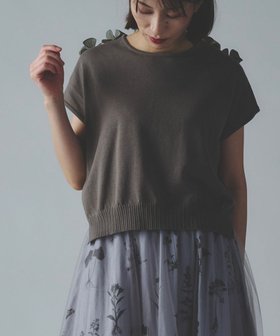 【ムーク/muuc】の花モチーフ付きコットンニットプルオーバー 人気、トレンドファッション・服の通販 founy(ファニー) ファッション Fashion レディースファッション WOMEN トップス・カットソー Tops/Tshirt ニット Knit Tops プルオーバー Pullover オレンジ Orange 春 Spring シンプル Simple セーター Sweater 透かし Watermark モチーフ Motif 無地 Plain Color S/S・春夏 Ss・Spring/Summer 夏 Summer |ID:prp329100004466993