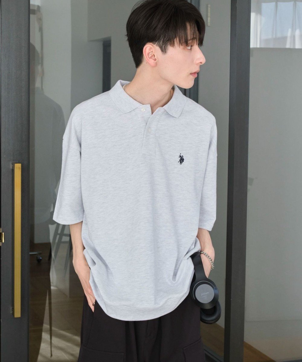 【ウィゴー/WEGO】の【ユニセックス着用ITEM/MLサイズ展開】別注USPOLO ヘビーウェイトポロT インテリア・キッズ・メンズ・レディースファッション・服の通販 founy(ファニー) 　ファッション　Fashion　レディースファッション　WOMEN　トップス・カットソー　Tops/Tshirt　シャツ/ブラウス　Shirts/Blouses　ポロシャツ　Polo Shirts　アウトドア　Outdoor　春　Spring　秋　Autumn/Fall　カーゴパンツ　Cargo Pants　ガーリー　Girly　シンプル　Simple　スポーツ　Sports　スマホ　Smartphone　スラックス　Slacks　デニム　Denim　トレンド　Trend　ポロシャツ　Polo Shirt　別注　Special Order　無地　Plain Color　ルーズ　Loose　ロング　Long　ワンポイント　One Point　S/S・春夏　Ss・Spring/Summer　再入荷　Restock/Back In Stock/Re Arrival　おすすめ　Recommend　夏　Summer　アッシュグレー|ID: prp329100004467065 ipo3291000000032349016