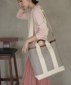 【トプカピ/TOPKAPI】の【Breath TOPKAPI】スコッチグレイン ネオレザー 縦型 A4 トート バッグ ショルダー付き L ライトグレー|ID: prp329100004467119 ipo3291000000031916191