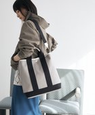 【トプカピ/TOPKAPI】の【Breath TOPKAPI】スコッチグレイン ネオレザー 縦型 A4 トート バッグ ショルダー付き L グレージュ|ID: prp329100004467119 ipo3291000000031916194
