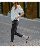 【エニィ スィス/any SiS】の【接触冷感・UVカット・吸水速乾】サラキレイ テーパード パンツ ネイビー|ID: prp329100004467252 ipo3291000000033709175