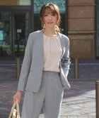 【エニィ スィス/any SiS】の【洗える】コードレーンストレッチ ジャケット ネイビー|ID: prp329100004467378 ipo3291000000031977446