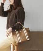 【トプカピ/TOPKAPI】の【TREASURE TOPKAPI】ソフトシュリンク テープコンビ ミニ トート バッグ ショルダーベルト付 ブラウン|ID: prp329100004467407 ipo3291000000032649367