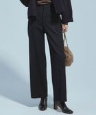 【23区/NIJYUSANKU】の【CLASSY.2月号掲載/洗える】TRストレッチギャバ ワイドパンツ ネイビー系|ID: prp329100004467432 ipo3291000000031743689