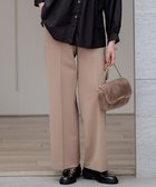 【23区/NIJYUSANKU】の【CLASSY.2月号掲載/洗える】TRストレッチギャバ ワイドパンツ キャメル系|ID: prp329100004467432 ipo3291000000031962691