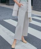 【23区/NIJYUSANKU】の【CLASSY.2月号掲載/洗える】TRストレッチギャバ ワイドパンツ アイボリー系|ID: prp329100004467432 ipo3291000000031962692