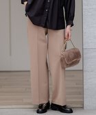 【23区/NIJYUSANKU】の【CLASSY.2月号掲載/洗える】TRストレッチギャバ ワイドパンツ キャメル系|ID: prp329100004467432 ipo3291000000033003152