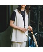 【23区/NIJYUSANKU】の【撥水加工/UVカット】キューティクルストレッチツイル ジレ ベージュ系|ID: prp329100004467456 ipo3291000000032039144