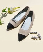 【トッカ/TOCCA】の【軽量・撥水・お洗濯可・選べるシュークリップ】steppi×TOCCA BICOLOR POINTED PUMPS パンプス ベージュ×ビジュー|ID: prp329100004467652 ipo3291000000031970579