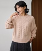 【エニー/ANY】の【洗濯機可】ソフトタッチケーブル2WAYニット ピンク|ID: prp329100004467679 ipo3291000000034296742