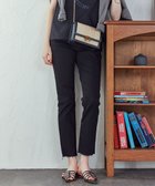 【23区/NIJYUSANKU】の【SLOW/洗える】SLOW DENIM タイトストレート デニム ブラック系|ID: prp329100004467728 ipo3291000000031968021