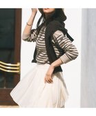 【23区/NIJYUSANKU】の【Oggi4月号掲載/洗える】Armor-lux パネルボーダー カットソー ベージュ×ブラックボーダー|ID: prp329100004467824 ipo3291000000031886514