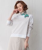 【23区/NIJYUSANKU】の【Oggi4月号掲載/洗える】Armor-lux パネルボーダー カットソー オフxベージュボーダー|ID: prp329100004467824 ipo3291000000031886518