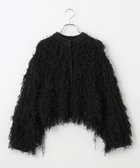 【ハッシュニュアンス/#Newans】のリボンヤーンニットカーディガン ブラック|ID: prp329100004467851 ipo3291000000036200317