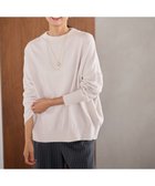 【エニィファム/any FAM】の【洗濯機可/6色展開】ムースタッチボクシーニット オイスター|ID: prp329100004468030 ipo3291000000033554408