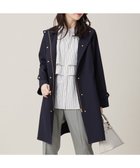 【エニィ スィス/any SiS】の【撥水・UVカット・洗える】フーデットロング コート ネイビー|ID: prp329100004468036 ipo3291000000031975852