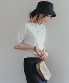 【アンフィーロ 自由区/UNFILO】の【接触冷感/UVケア/抗菌防臭】スゴ機能 パフスリーブニット グレージュ|ID: prp329100004468046 ipo3291000000031909270