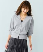 【23区/NIJYUSANKU】の【洗える】オータムシャイニー ニットカーディガン ライトグレー系|ID: prp329100004468055 ipo3291000000031886847
