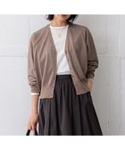 【23区/NIJYUSANKU】の【洗える】オータムシャイニー ニットカーディガン ブラウン系|ID: prp329100004468055 ipo3291000000031886852